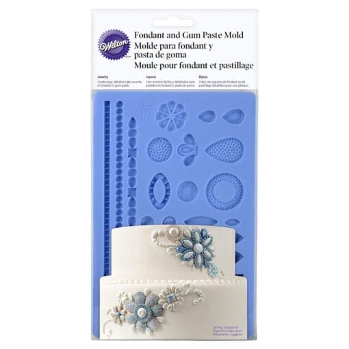 Molde Silicona Para Fondant Wilton - Joyas