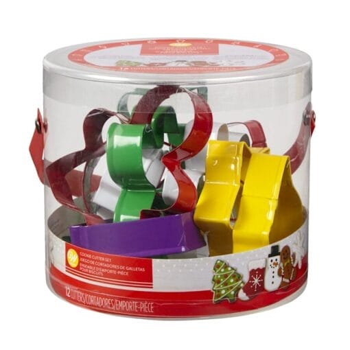 Set 12 Cortadores Para Galletas Wilton - Navidad