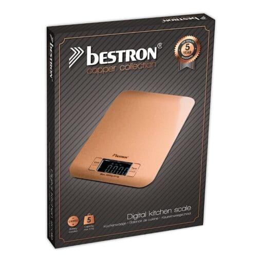 Bascula Digital De Cocina "copper" - Bestron - Imagen 2
