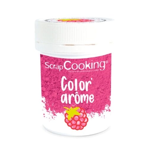 Colorante En Polvo Y Aroma Scrapcooking - Rosa / Frambuesa (10 G)