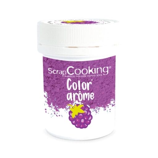 Colorante En Polvo Y Aroma Scrapcooking - Violeta / Mora (10 G)
