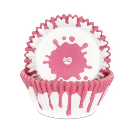 Capsulas Cupcake "house Of Marie" - Goteo Rosa