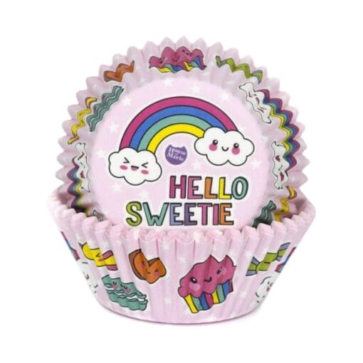 Capsulas Cupcake "house Of Marie" - Arcoiris Rosas