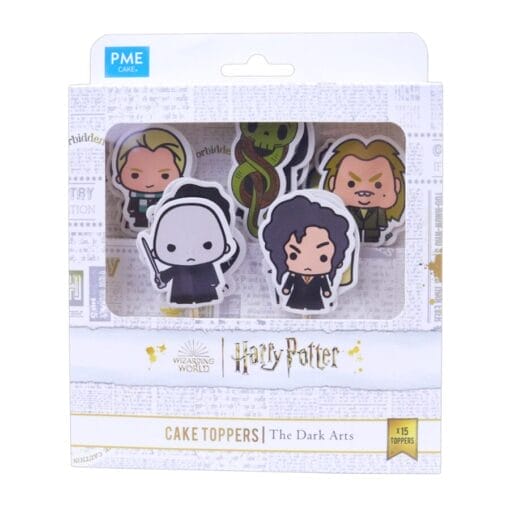 Topper Para Cupcakes Pme - Artes Oscuras "harry Potter"