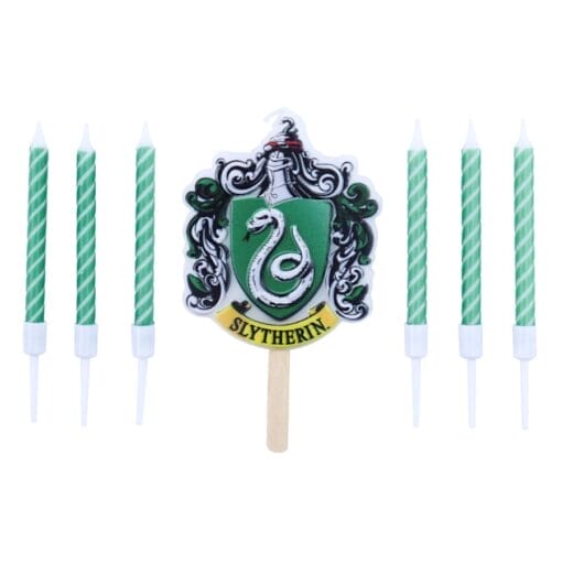 Set Velas CumpleaÑos "harry Potter" Pme - Slytherin - Imagen 2