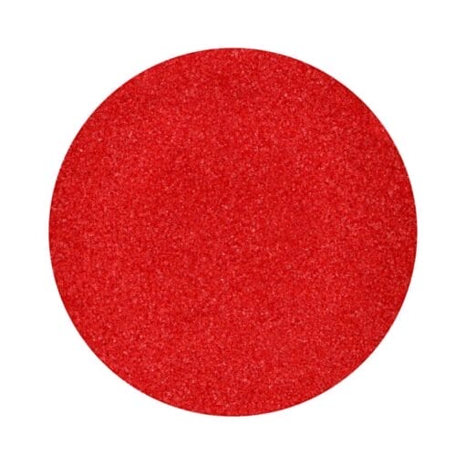 Azucar De Grano Fino "sanding Sugar" Funcakes - Rojo (80 G)
