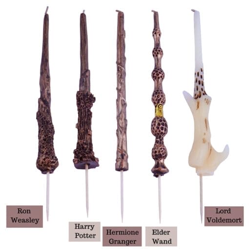 Vela CumpleaÑos "harry Potter" Pme - Varita De "lord Voldemort" - Imagen 2