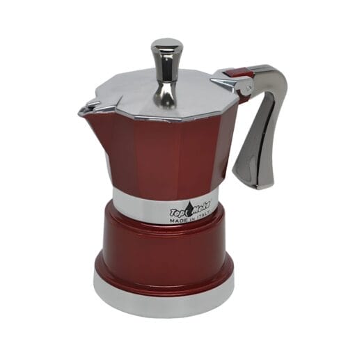 Cafetera Top Moka "super Top" - Roja (1 Taza)