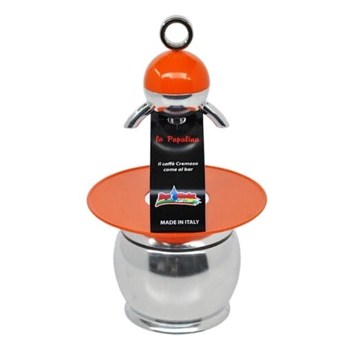 Cafetera "papalina" Top Moka - Naranja