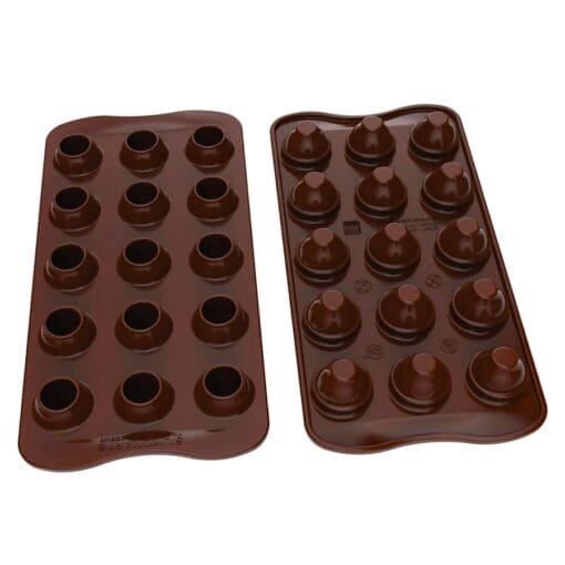 Molde Silicona Chocolate Silikomart - Huevo (3d)