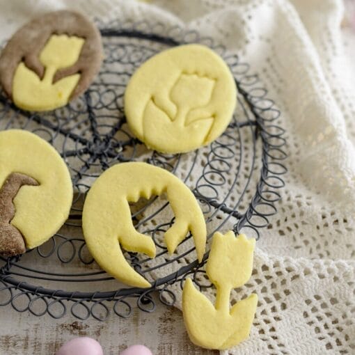 Set Cortadores Para Galletas Dr. Oetker - Conejo Y Tulipan