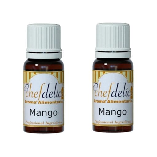 Aromas Concentrados Chefdelice - Mango 10 Ml (2 Unidades)