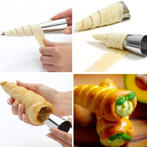 Set Moldes Conos De Crema - Patisse - Imagen 2