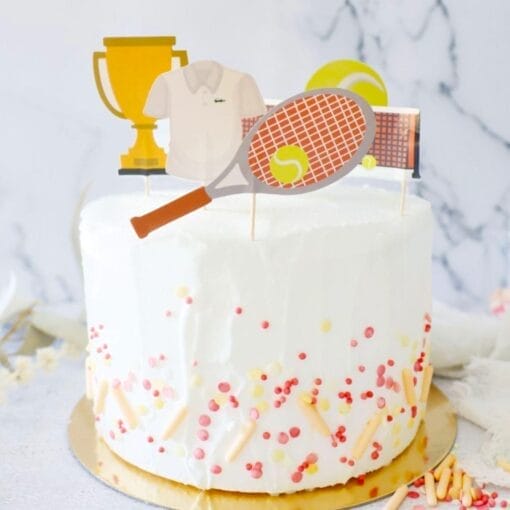 Toppers Para Tarta Scrapcooking - Tenis - Imagen 2