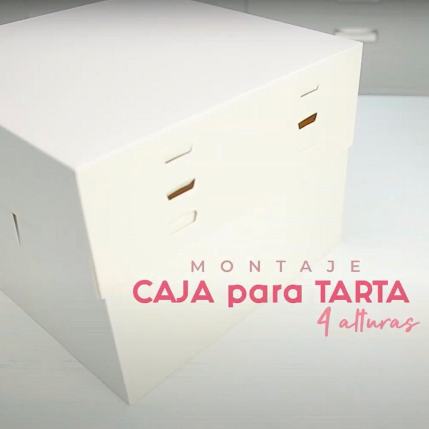 Set 10 Cajas Para Tarta 4 Alturas Ajustables - 30 Cm - Imagen 3
