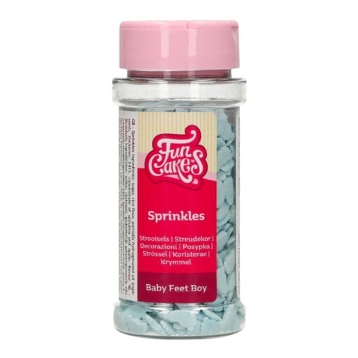 Sprinkles Funcakes - Huellas Pies De Bebe Azules (55 G)
