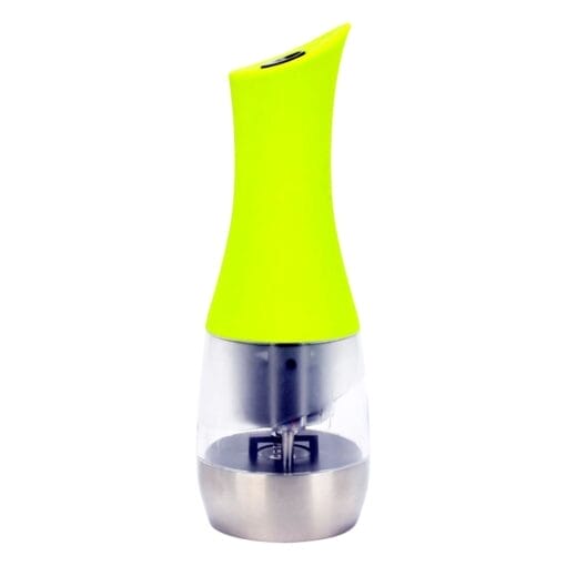 Molinillo Electrico Con Luz Led Para Sal Y Pimienta - Verde
