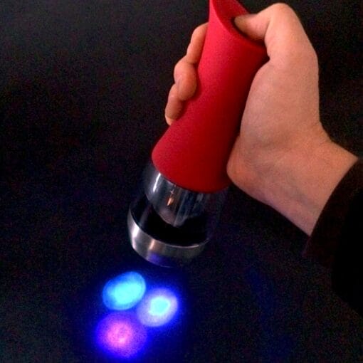 Molinillo Electrico Con Luz Led Para Sal Y Pimienta - Violeta - Imagen 2