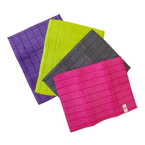 Tapete De Microfibra Para Secado De Vajilla - Gris (40 X 30 Cm)