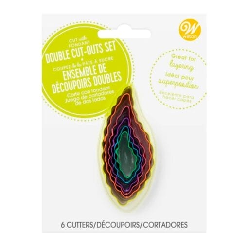 Set Cortadores Doble Cara Wilton - Hojas - Imagen 4