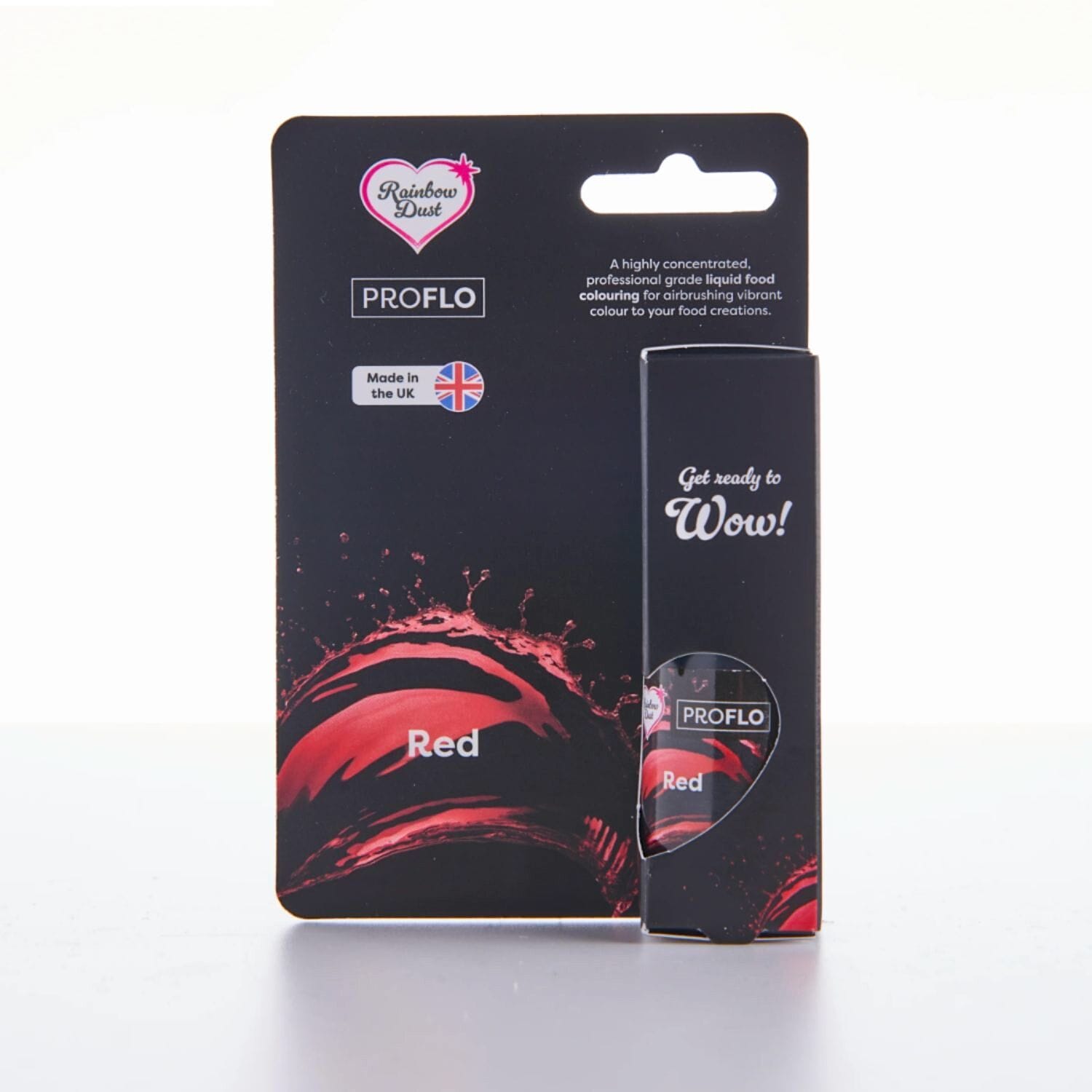 Colorante Liquido "flo" Rainbow Dust - Red / Rojo 19 G - Imagen 2