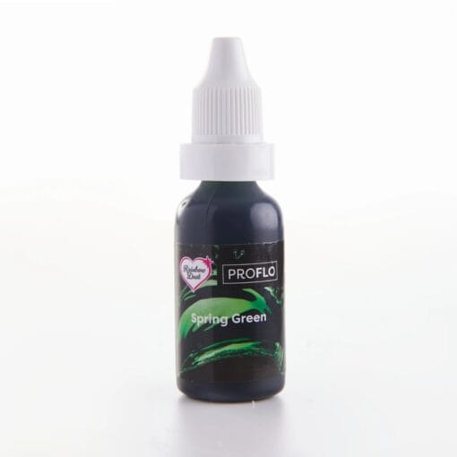 Colorante Liquido "flo" Rainbow Dust - Spring Green / Verde Primavera 19 G