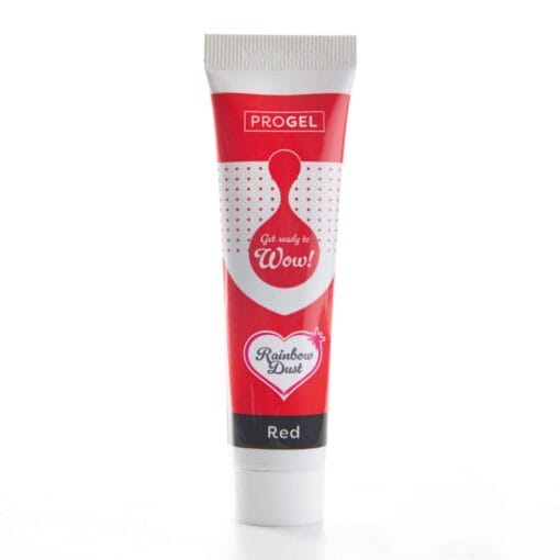 Colorante En Gel "progel" Rainbow Dust - Red / Rojo 25 G