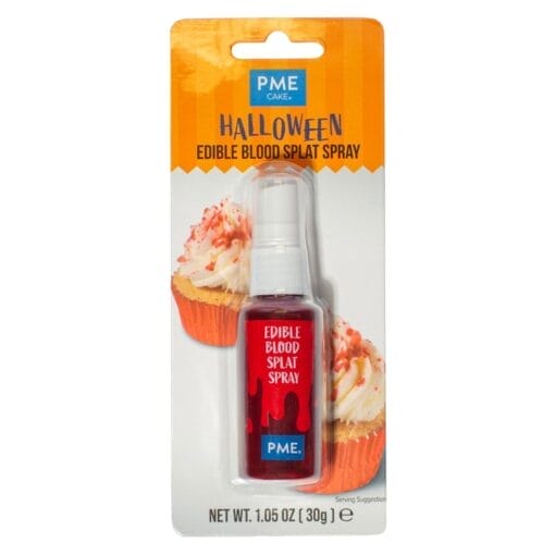 Spray De Sangre Comestible Roja Para Halloween (30 G) - Pme - Imagen 2