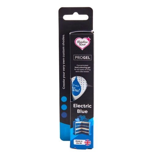 Colorante En Gel "progel" Rainbow Dust - Electric Blue / Azul Electrico 25 G - Imagen 3