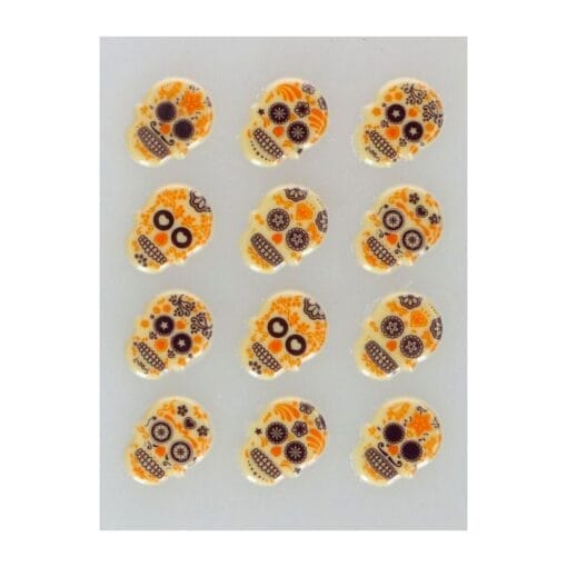 Decoraciones De Chocolate Funcakes - Calaveras Dia De Los Muertos - Imagen 3
