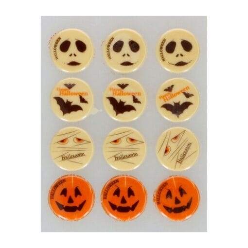 Decoraciones De Chocolate Funcakes - Mix Halloween (Ø 3,8 Cm) - Imagen 2