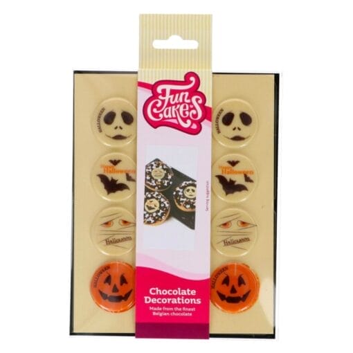 Decoraciones De Chocolate Funcakes - Mix Halloween (Ø 3,8 Cm)