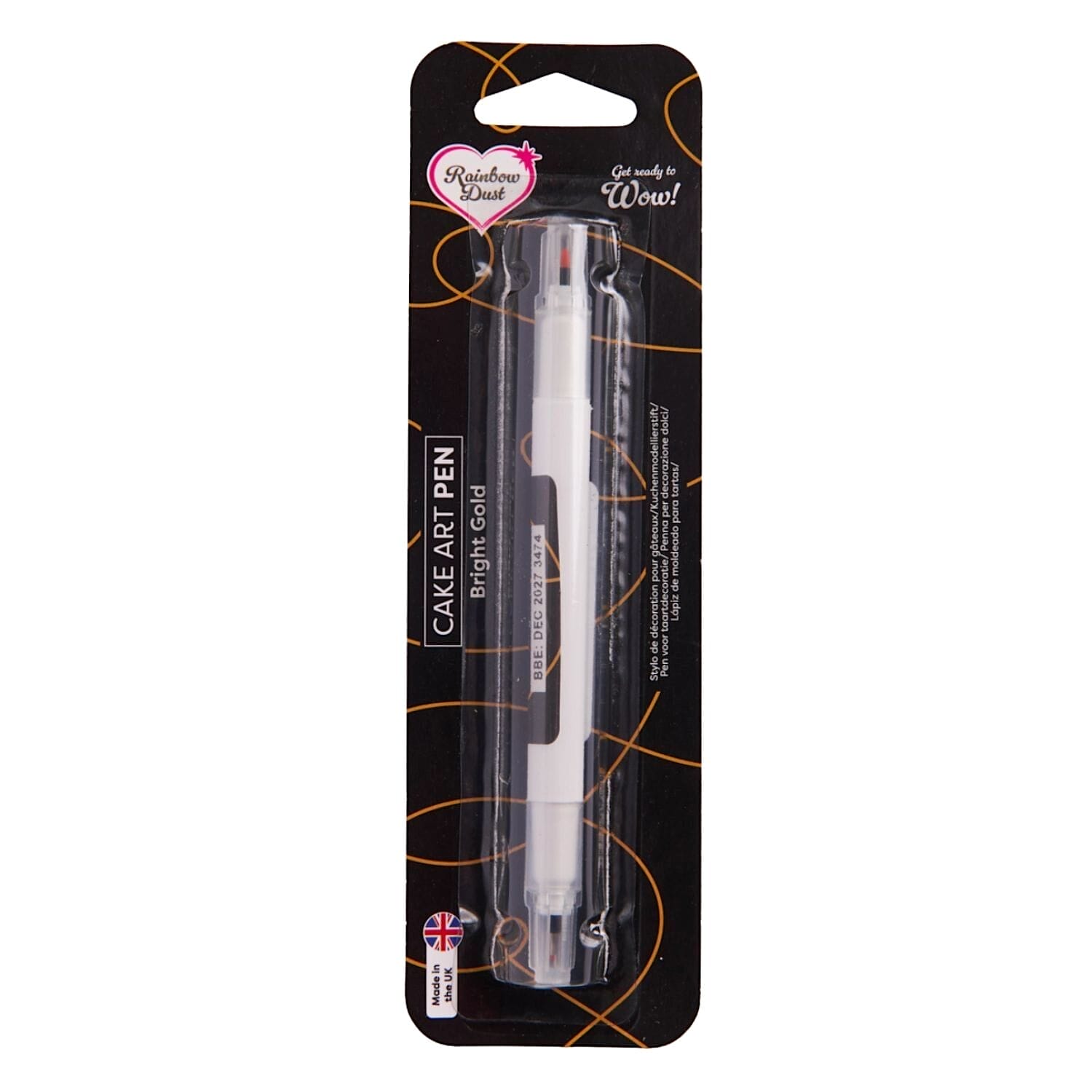 Rotulador Doble Punta Rainbow Dust - Bright Gold / Oro Brillante