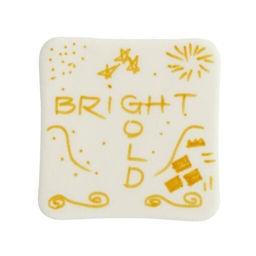 Rotulador Doble Punta Rainbow Dust - Bright Gold / Oro Brillante - Imagen 2