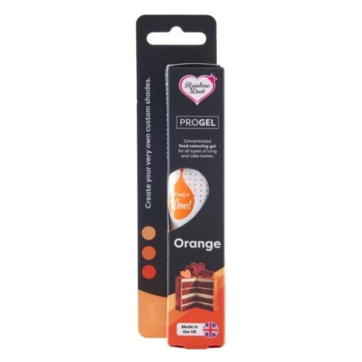 Colorante En Gel "progel" Rainbow Dust - Orange / Naranja 25 G - Imagen 3