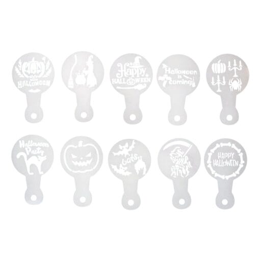 Set Stencils Plantillas Para Decorar Wilton - Halloween - Imagen 2