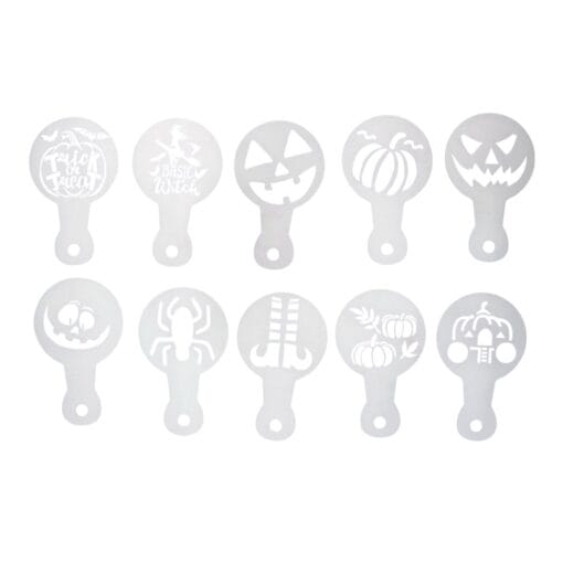 Set Stencils Plantillas Para Decorar Wilton - Halloween - Imagen 4