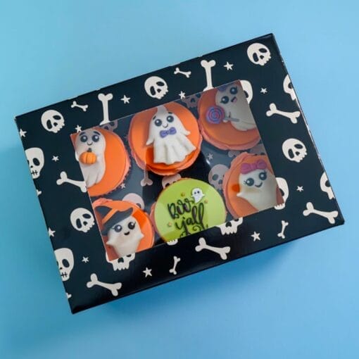 Set 2 Cajas Para 6 Cupcakes Simply Making - Calaveras - Imagen 3