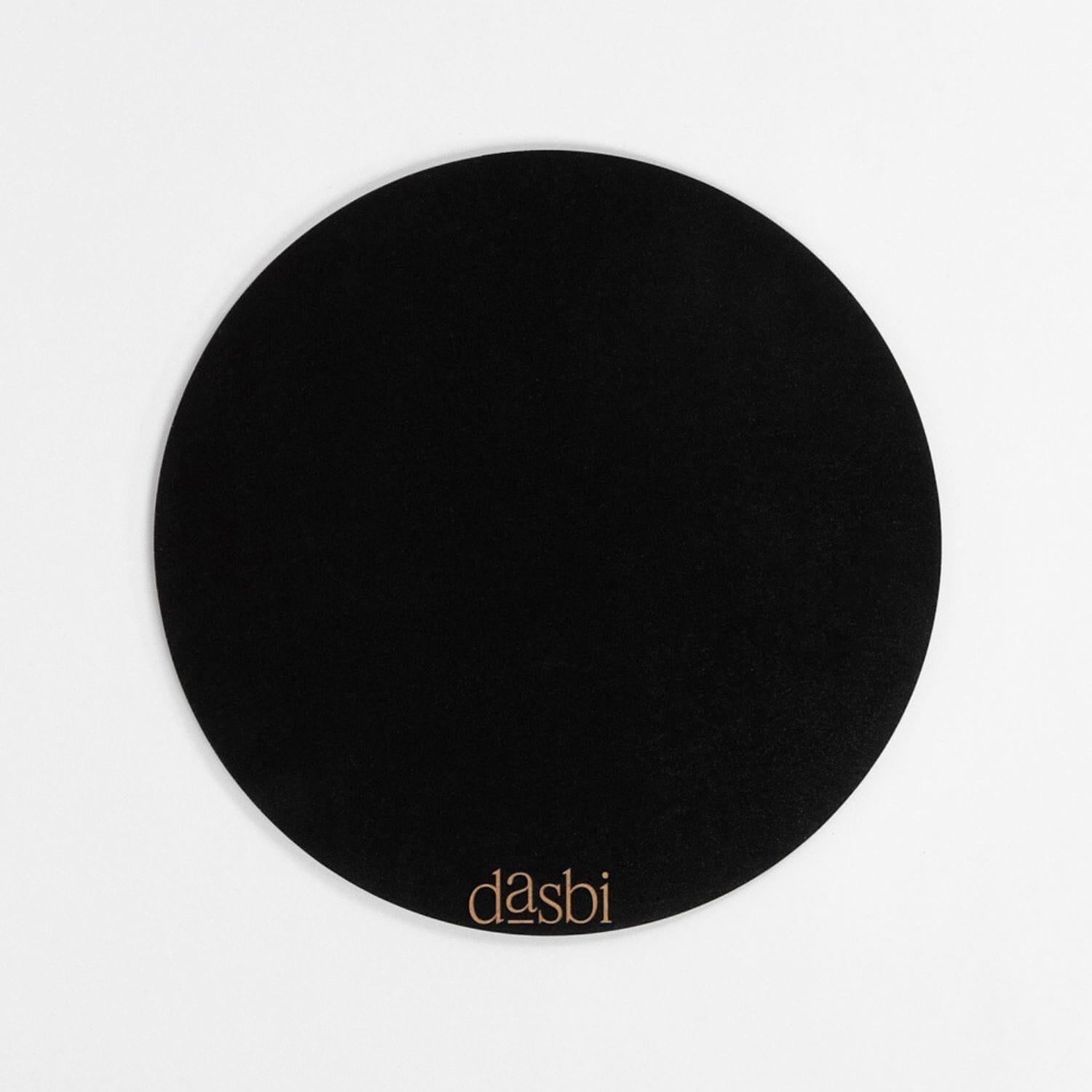 Bases De Madera Redondas Negras Dasbi - 40 Cm