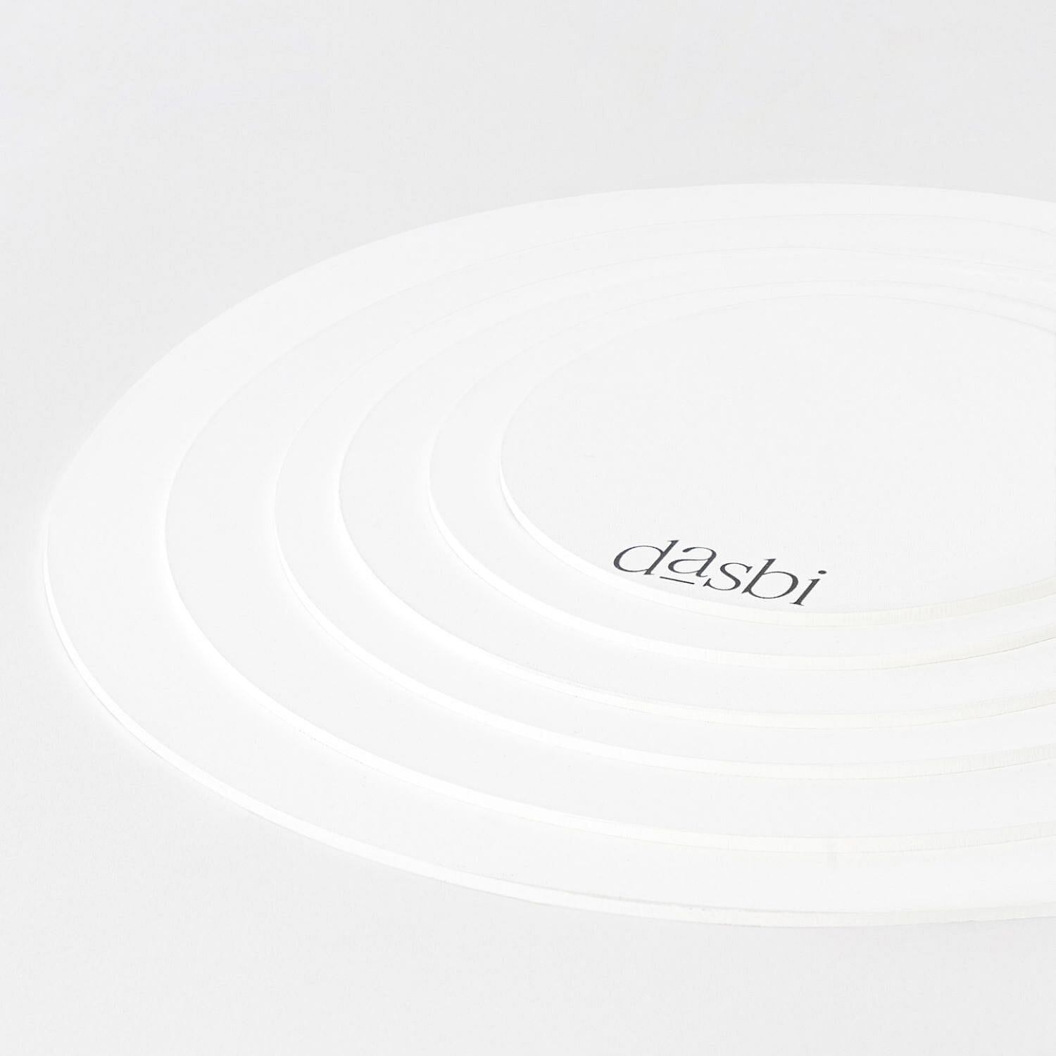 Bases De Madera Redondas Blancas Dasbi - 25 Cm - Imagen 2