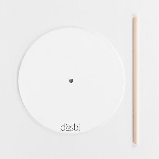 Set Bases De Madera (Ø 25 Cm - 6 Mm Grosor) + Palos 30 Cm (2 U) - Dasbi