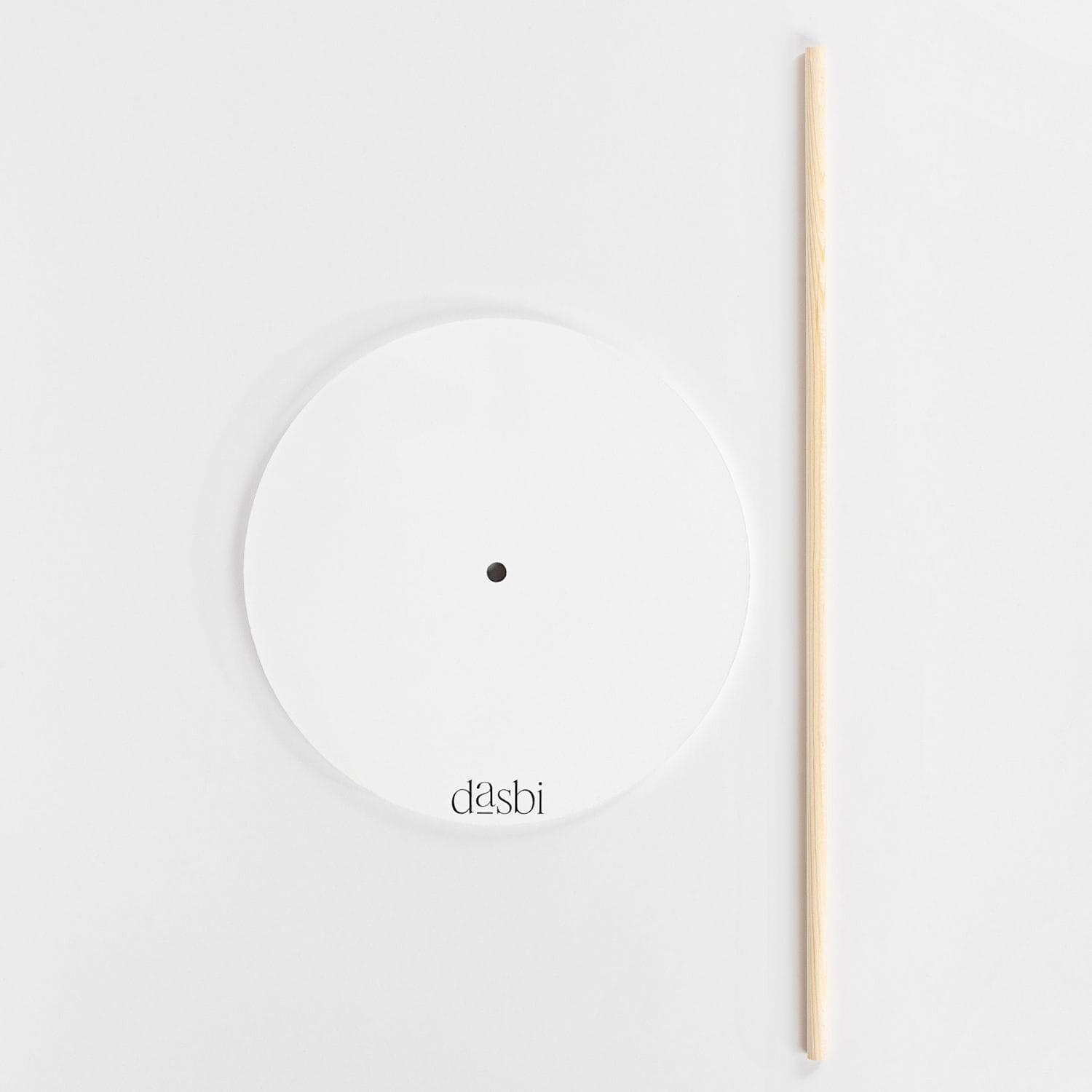 Set Bases De Madera (Ø 25 Cm - 9 Mm Grosor) + Palos 50 Cm (2 U) - Dasbi