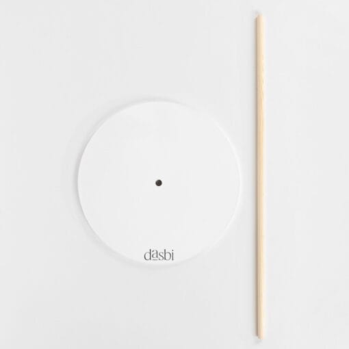 Set Bases De Madera (Ø 30 Cm - 9 Mm Grosor) + Palos 50 Cm (2 U) - Dasbi