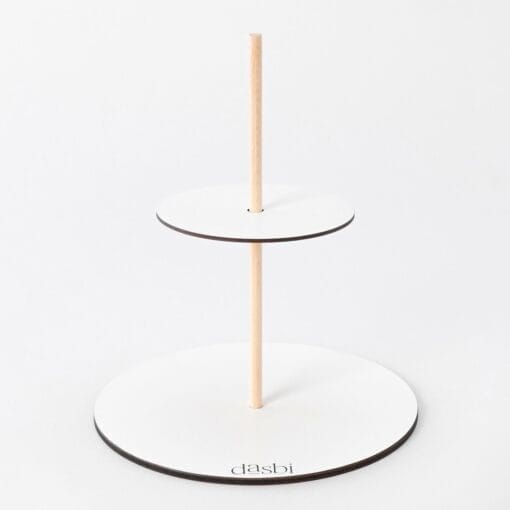 Palos De Madera Para Tartas De Varios Pisos (30 Cm) - Dasbi - Imagen 2