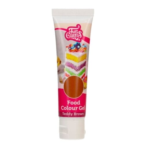 Colorante En Gel De Funcakes - Teddy Brown / Marron Osito "teddy" 30 G