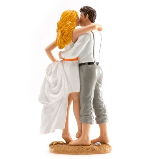 Figura Para Tarta Pareja En La Playa