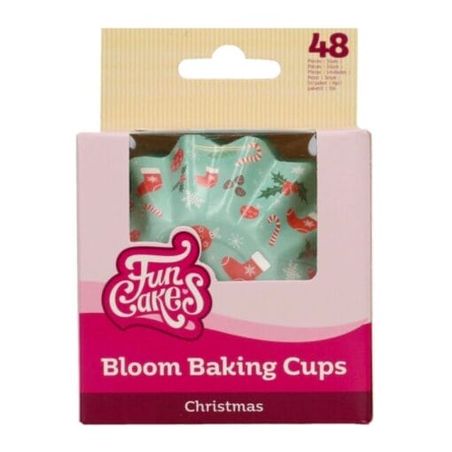 Capsulas Cupcakes Para Hornear "bloom" Funcakes - Navidad - Imagen 2