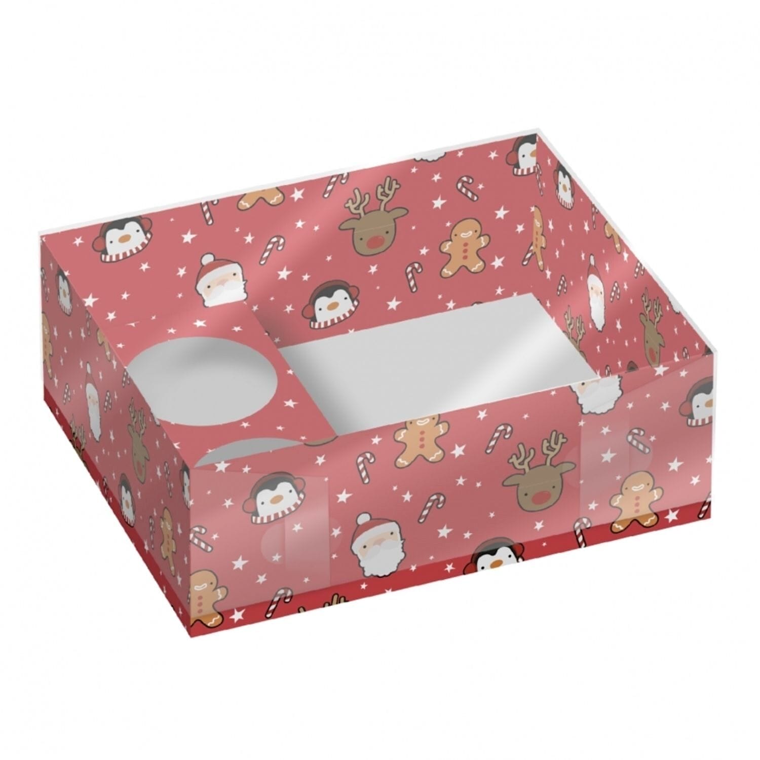 Set 2 Cajas Para Dulces Y Cupcakes Simply Making - Personajes Navidad