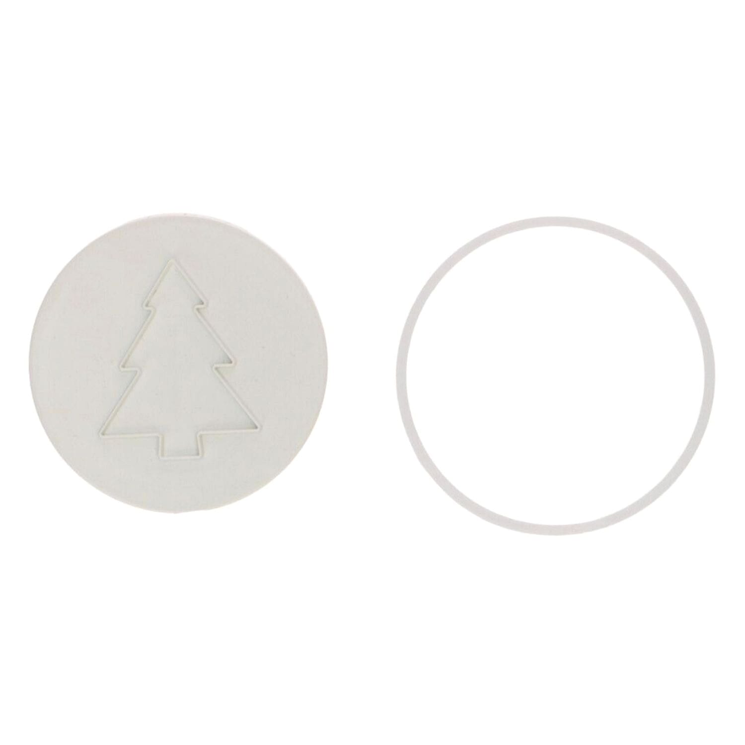 Cortador + Sello Para Galletas Wilton - Arbol Navidad - Imagen 3