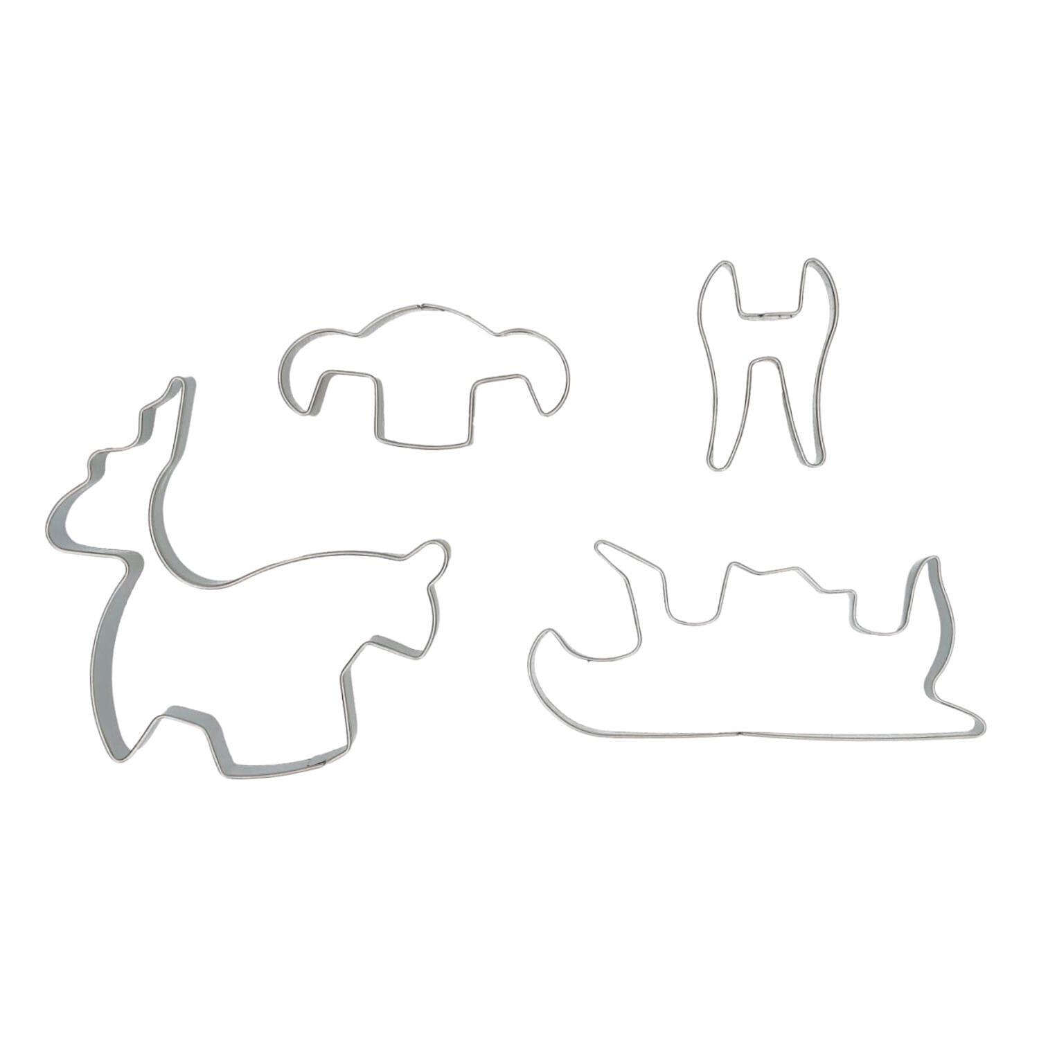 Set Cortadores Wilton - Trineo De Navidad 3d - Imagen 2